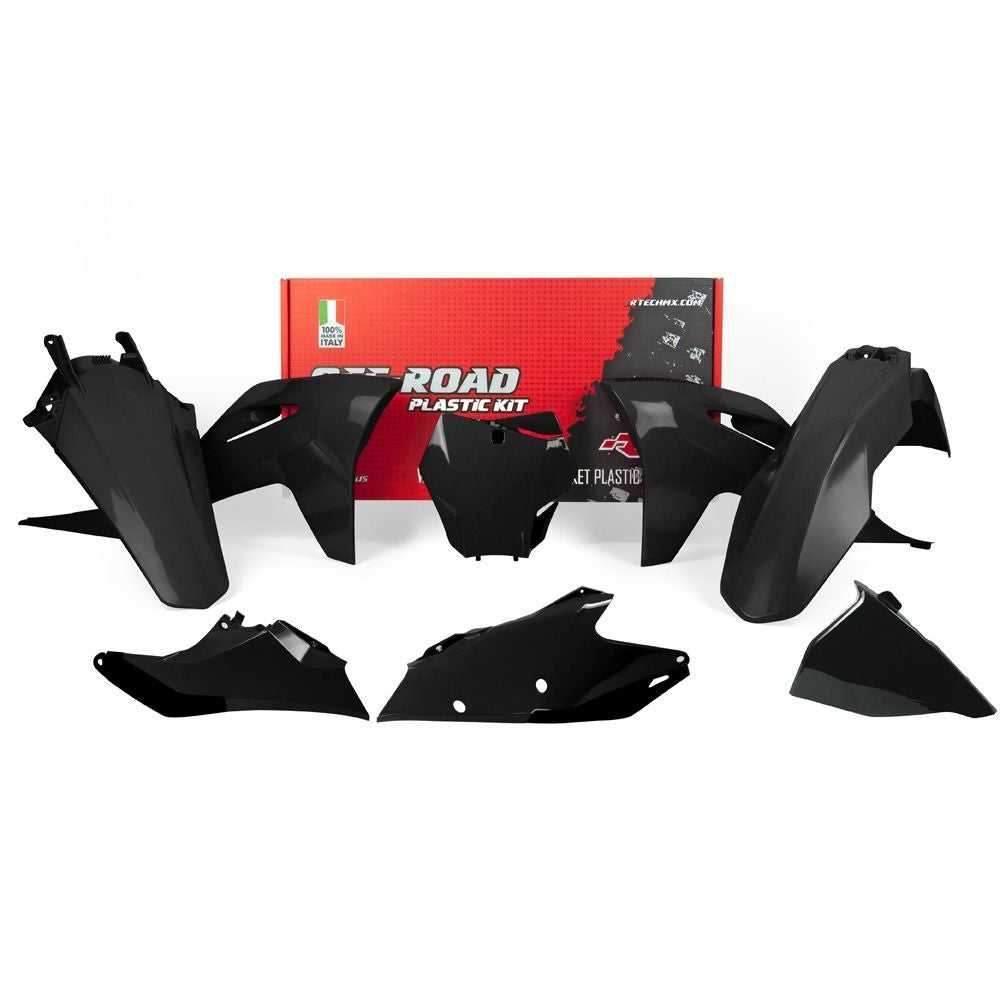 RTECH, PLASTICS KIT RTECH GASGAS MC125 MC250 MC250F MC350F MC450F 21-22 BLACK