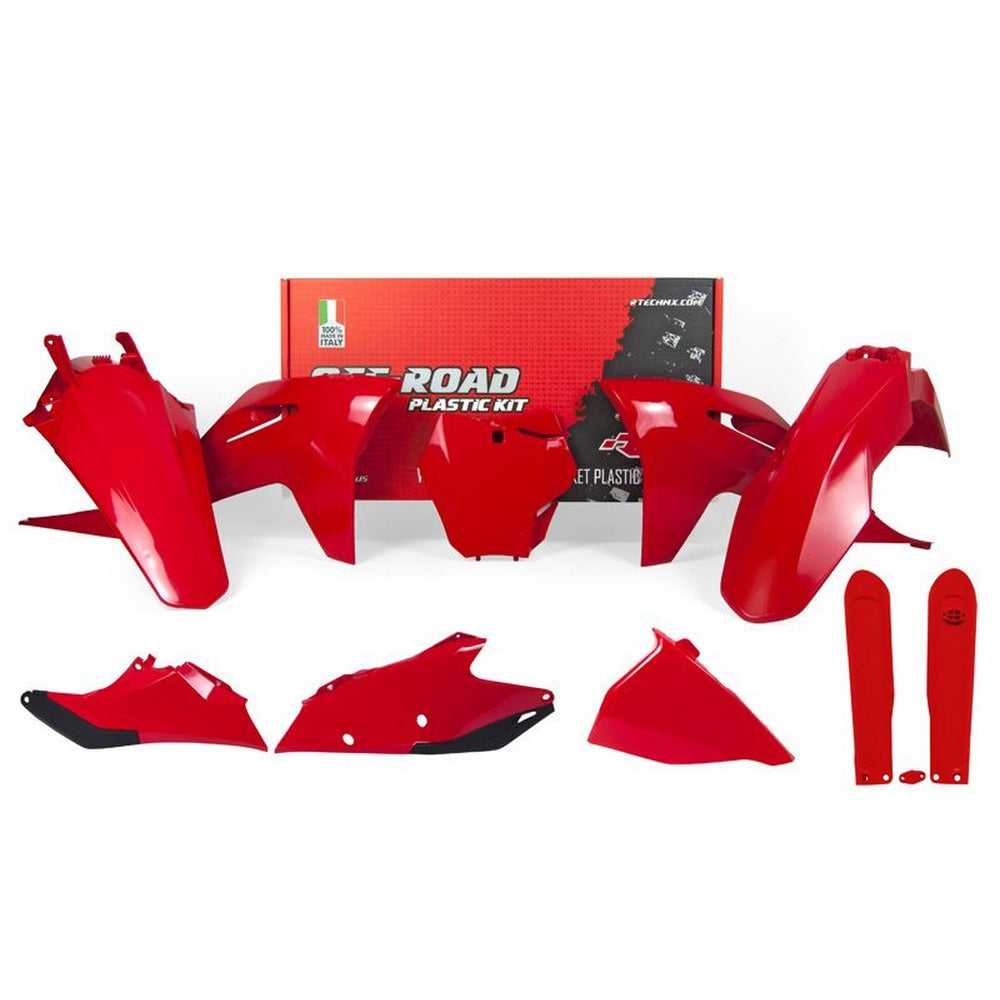 RTECH, PLASTICS KIT RTECH GASGAS MC125 MC250 MC250F MC350F MC450F 21-22 RED