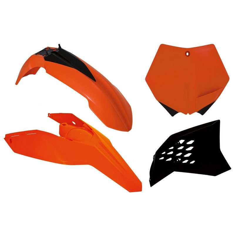 RTECH, PLASTICS KIT RTECH KTM 125SX 144SX 150SX 1250XC 250SX 250XC 250SXF 250XCF 450SXF 450XCF 530SXF 07-10