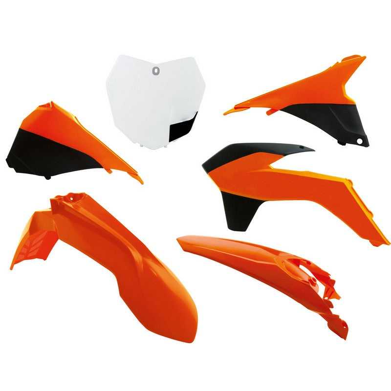 RTECH, PLASTICS KIT RTECH KTM 125SX 150SX 150XC 250XCF 250SXF 300XC 350SXF 350XCF 450SXF 450XCF 13-15 250SX