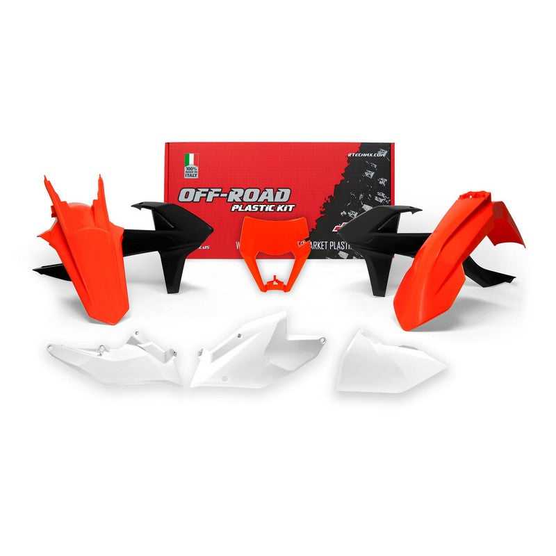 RTECH, PLASTICS KIT RTECH  KTM 250EXC 250EXC TPi 250EXCF 300EXC 300EXC TPi 350EXCF 450EXCF 500EXCF 17-19