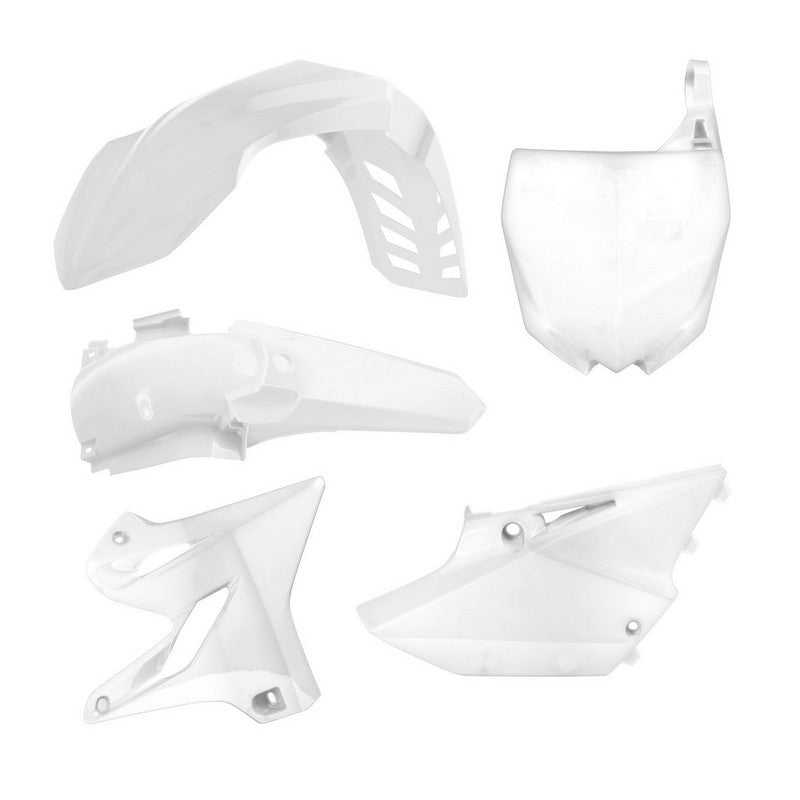 RTECH, PLASTICS KIT RTECH YAMAHA YZ125 YZ250 15-21 YZ250X 16-21 WR250 16-20 WHITE