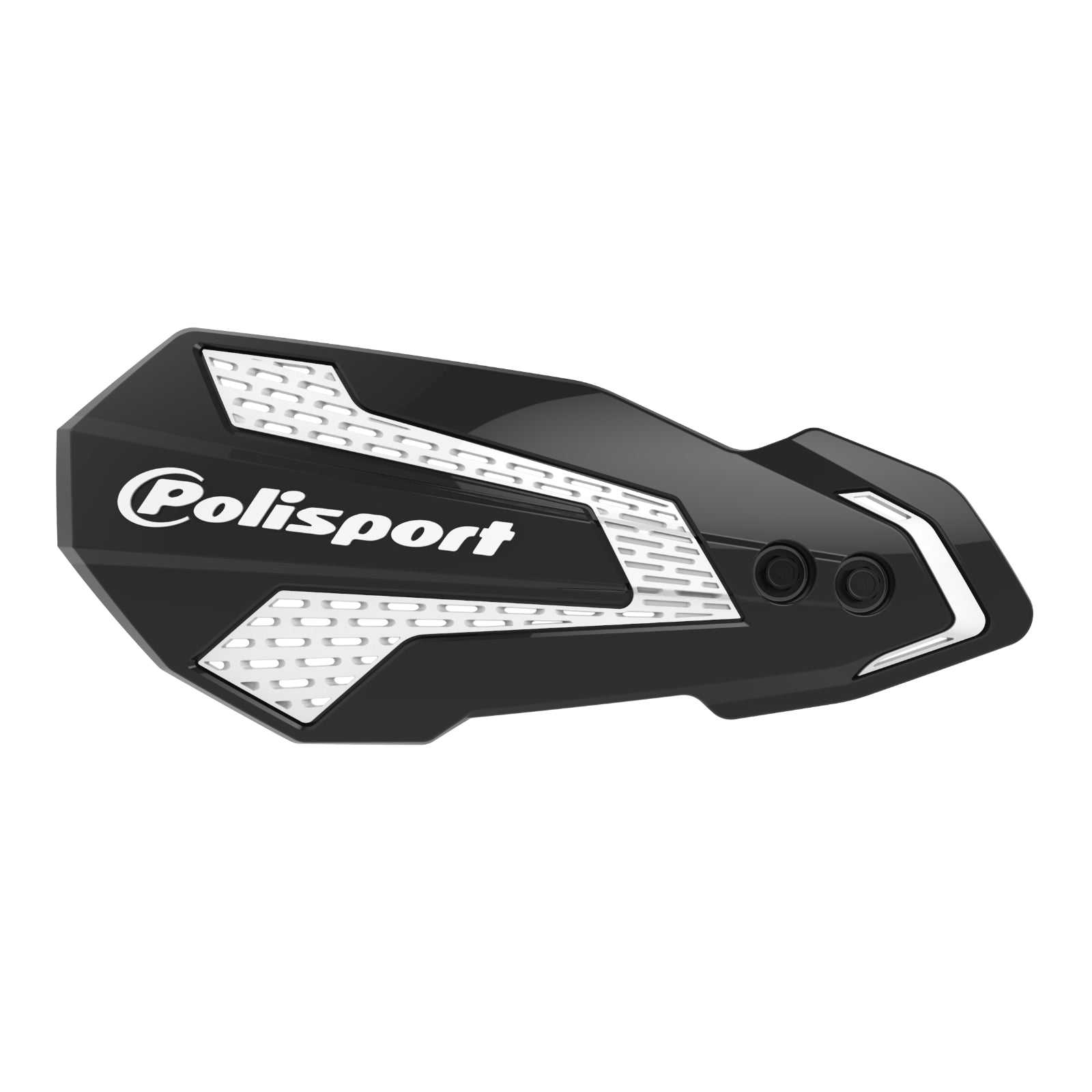 POLISPORT, POLISPORT MX FLOW HANDGUARD BLK/WHT CRF450F/RX 21-22