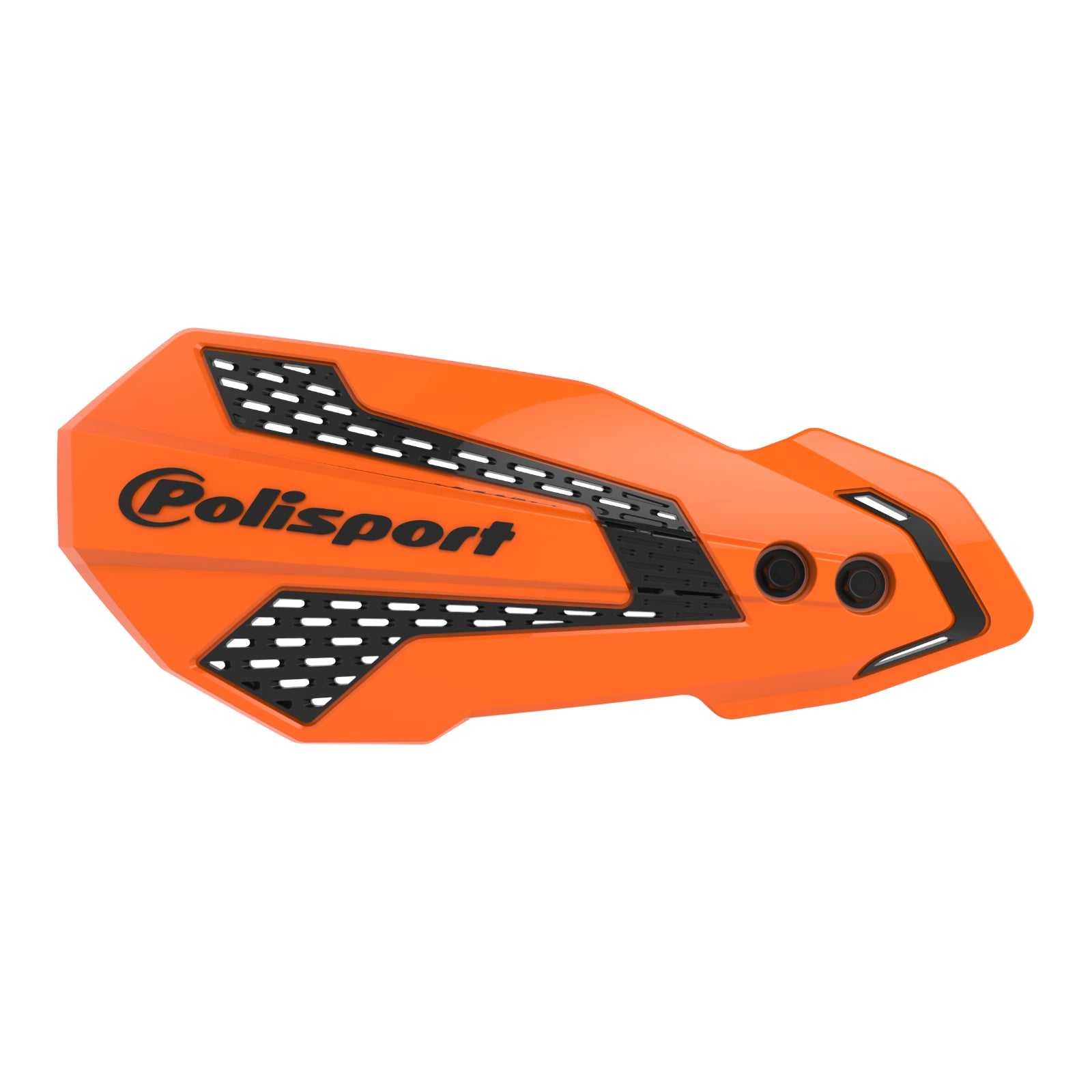 POLISPORT, POLISPORT MX FLOW HANDGUARD ORG/BLK KTM HUSQ GASGAS