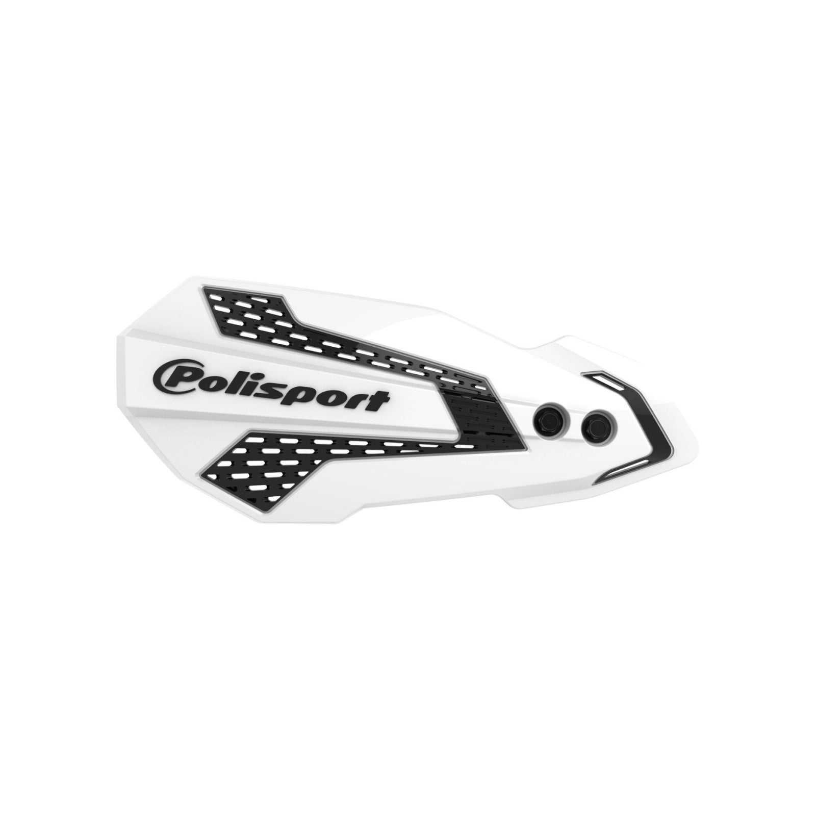 POLISPORT, POLISPORT MX FLOW HANDGUARD WHT/BLK HUSQ 22- GASGAS 21