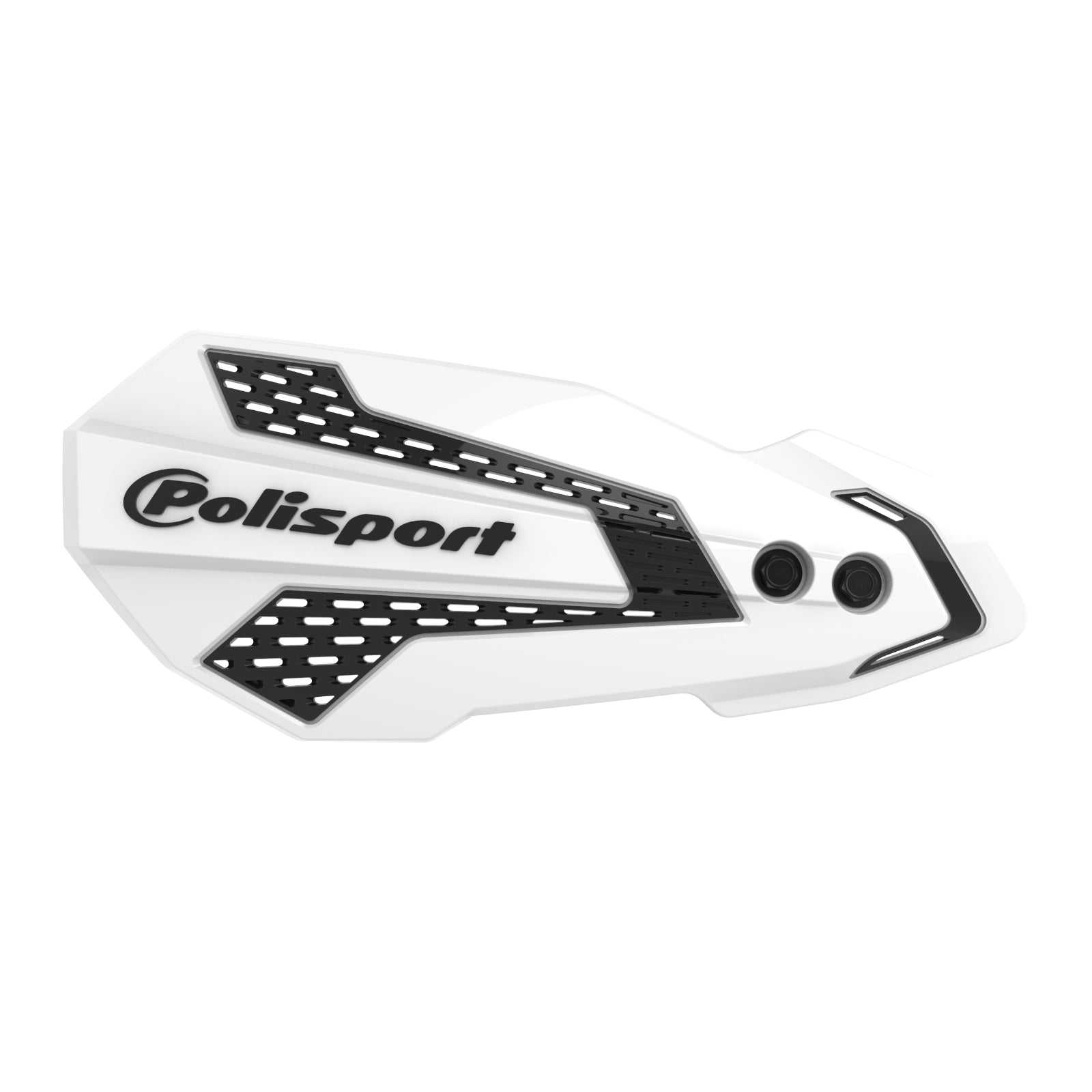 POLISPORT, POLISPORT MX FLOW HANDGUARD WHT/BLK KTM HUSQ GASGAS