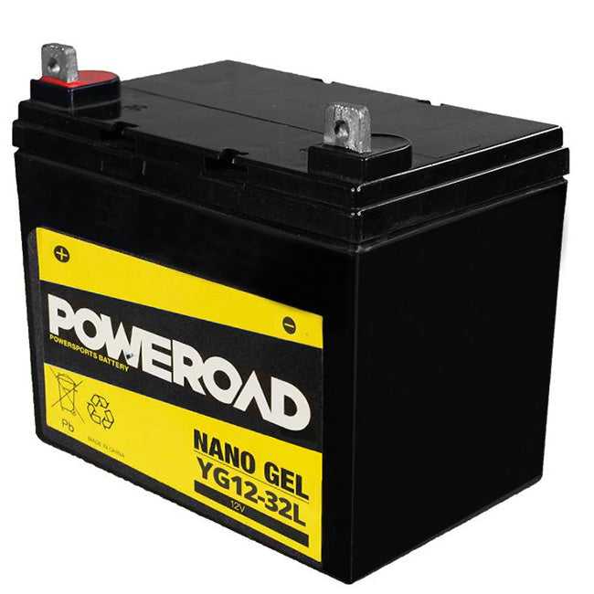 Poweroad batteries, POWEROAD Nano Gel Battery Lawnmower / Rhino - Non-DG
