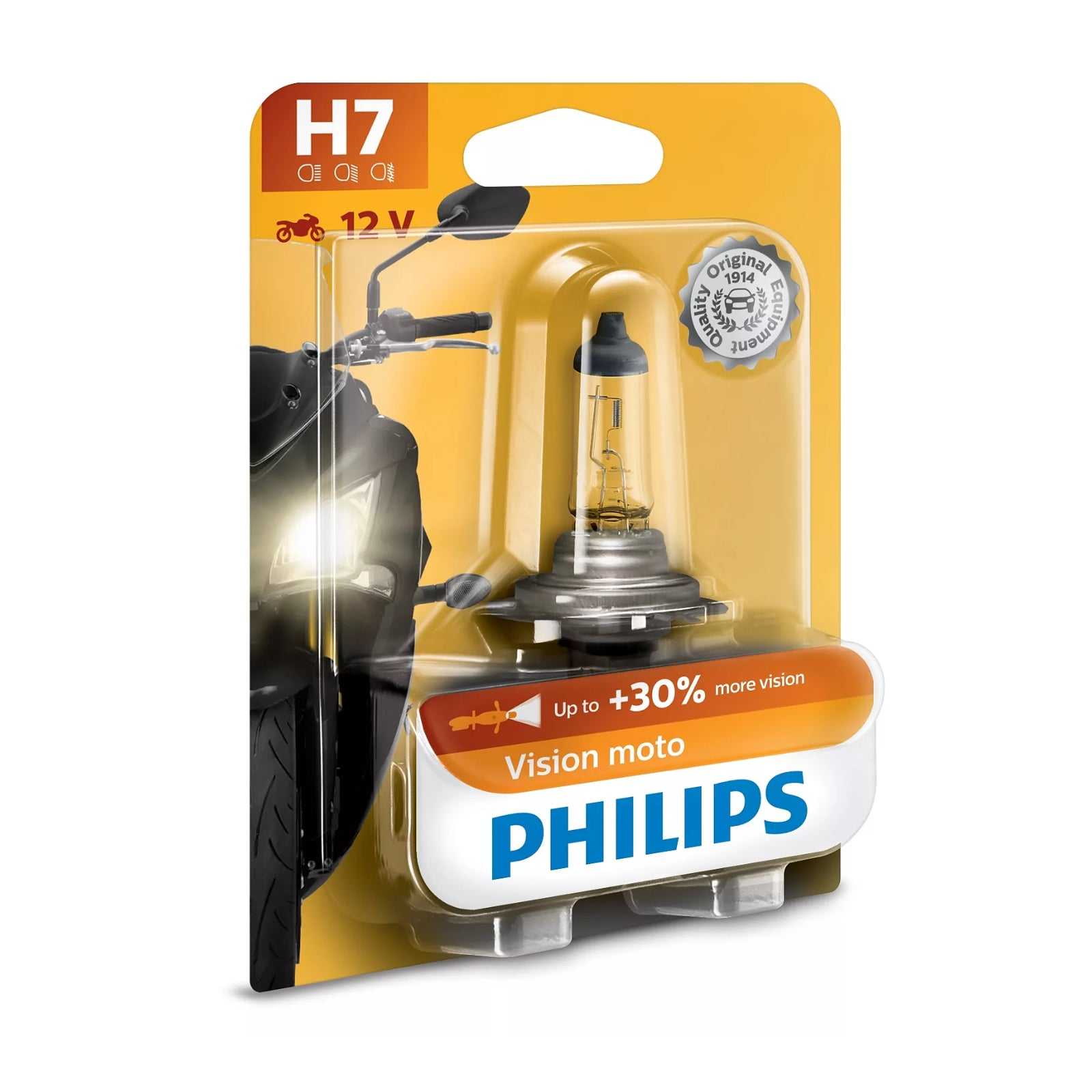 Philips, Philips Bulb H7 12972 PR 12V 55W PX26D BW Vision Moto