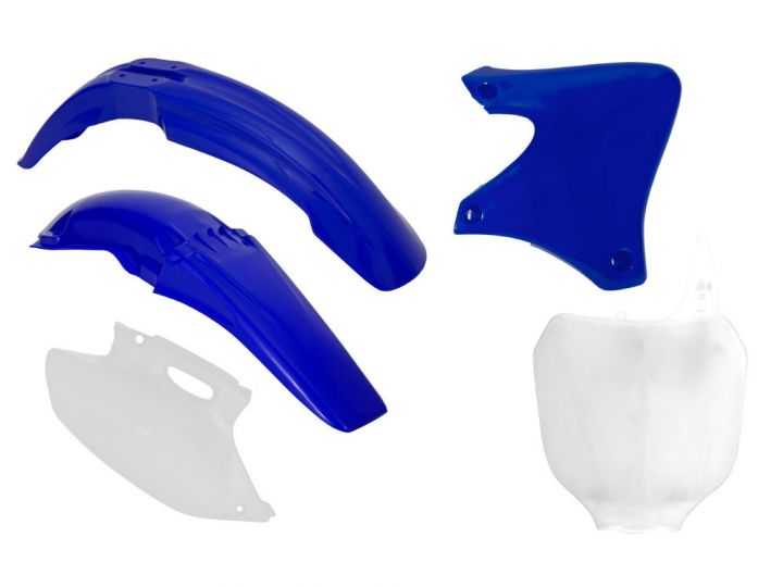 RTECH, Plastic Kit Rtech Front&Rear Fender Sidepanels&Radiator Shrouds&Front Numberplate Yamaha Yz400 F 426 F