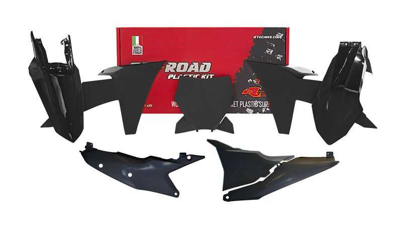 RTECH, Plastics Kit Rtech Includes Front & Rear Fenders Radiator Shrouds Sidepanels Airbox Cover