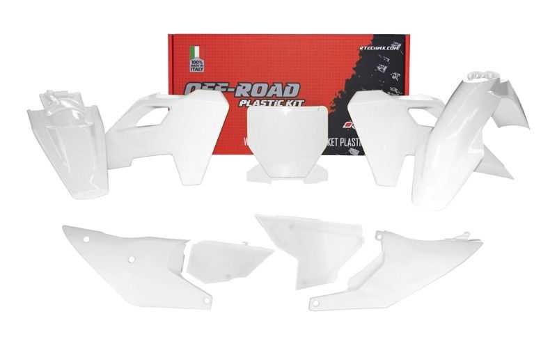 RTECH, Plastics Kit Rtech Includes Frontfender, Rear Fender, Sidepanels, Air Box Cover & Front Number Plate