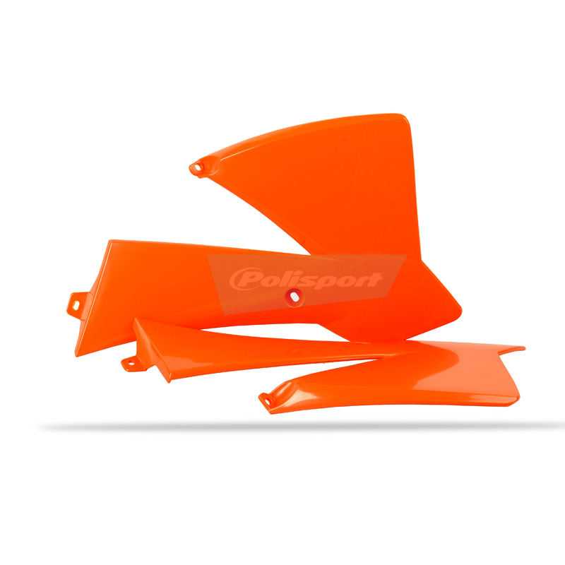 POLISPORT, Polisport Radiator Scoops KTM 65SX '02-'08 Orange