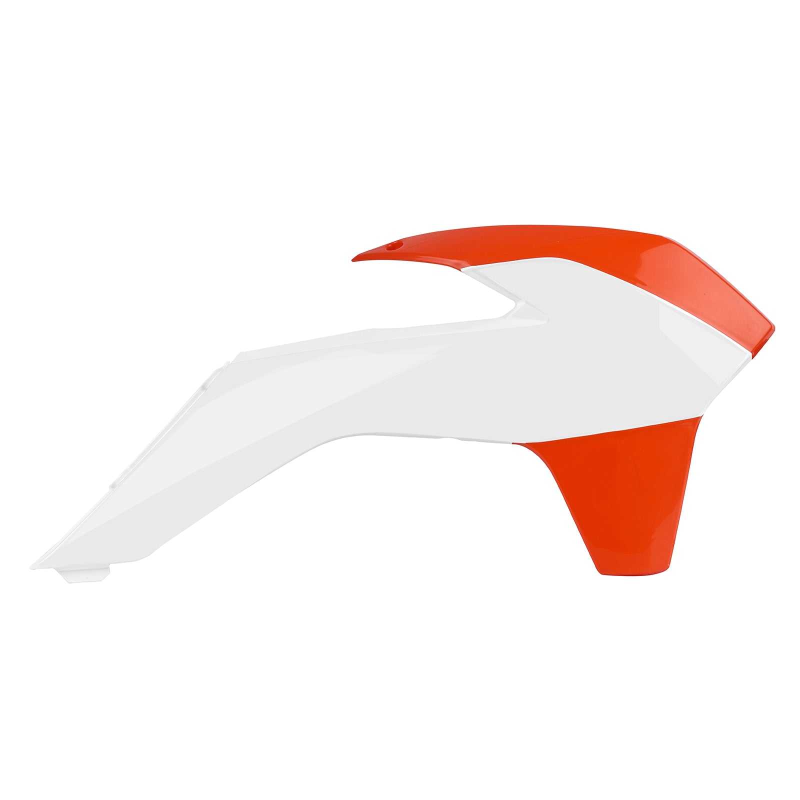 POLISPORT, Polisport Radiator Scoops KTM SX/SXF '13-'15 Orange / White