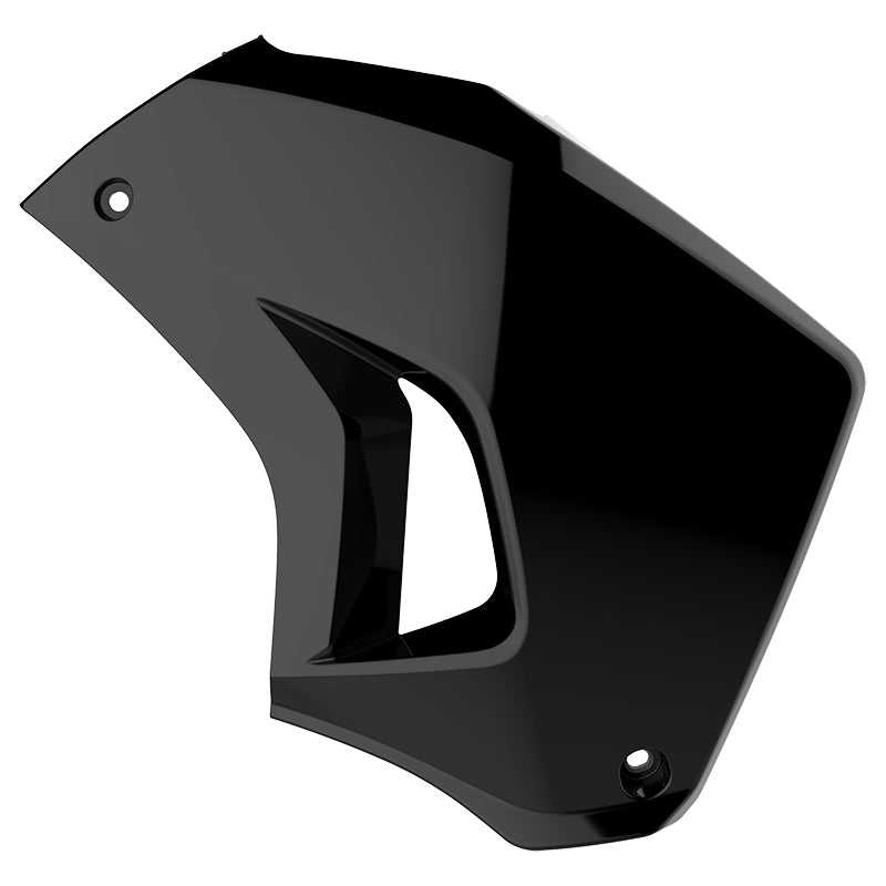 POLISPORT, Polisport Radiator Scoops LEFT Kawasaki KLR650 '08-'18 Black