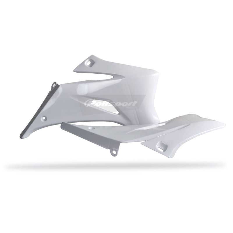 POLISPORT, Polisport Radiator Scoops Yamaha YZ250/450F '06-'09 White