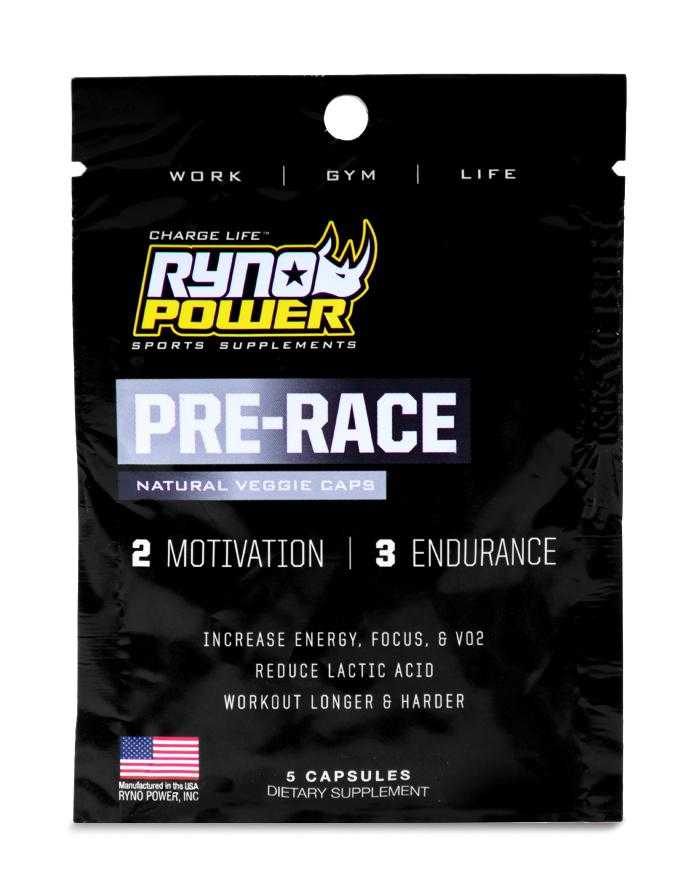 Ryno Power, Pre Race Motivation Energy Ryno Power