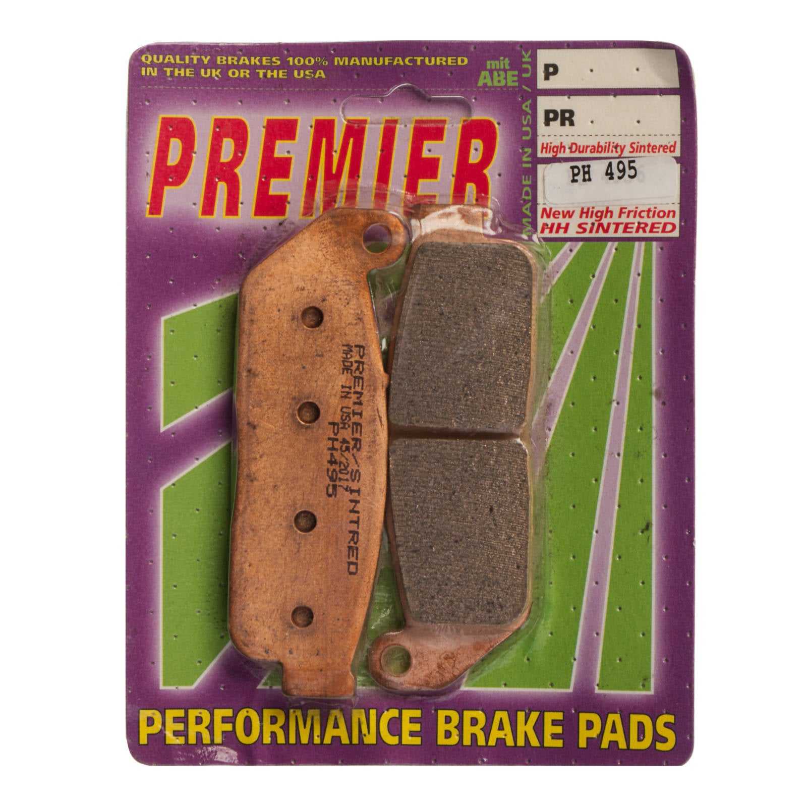 Premier, Premier Brake Pads - PH Street Sintered