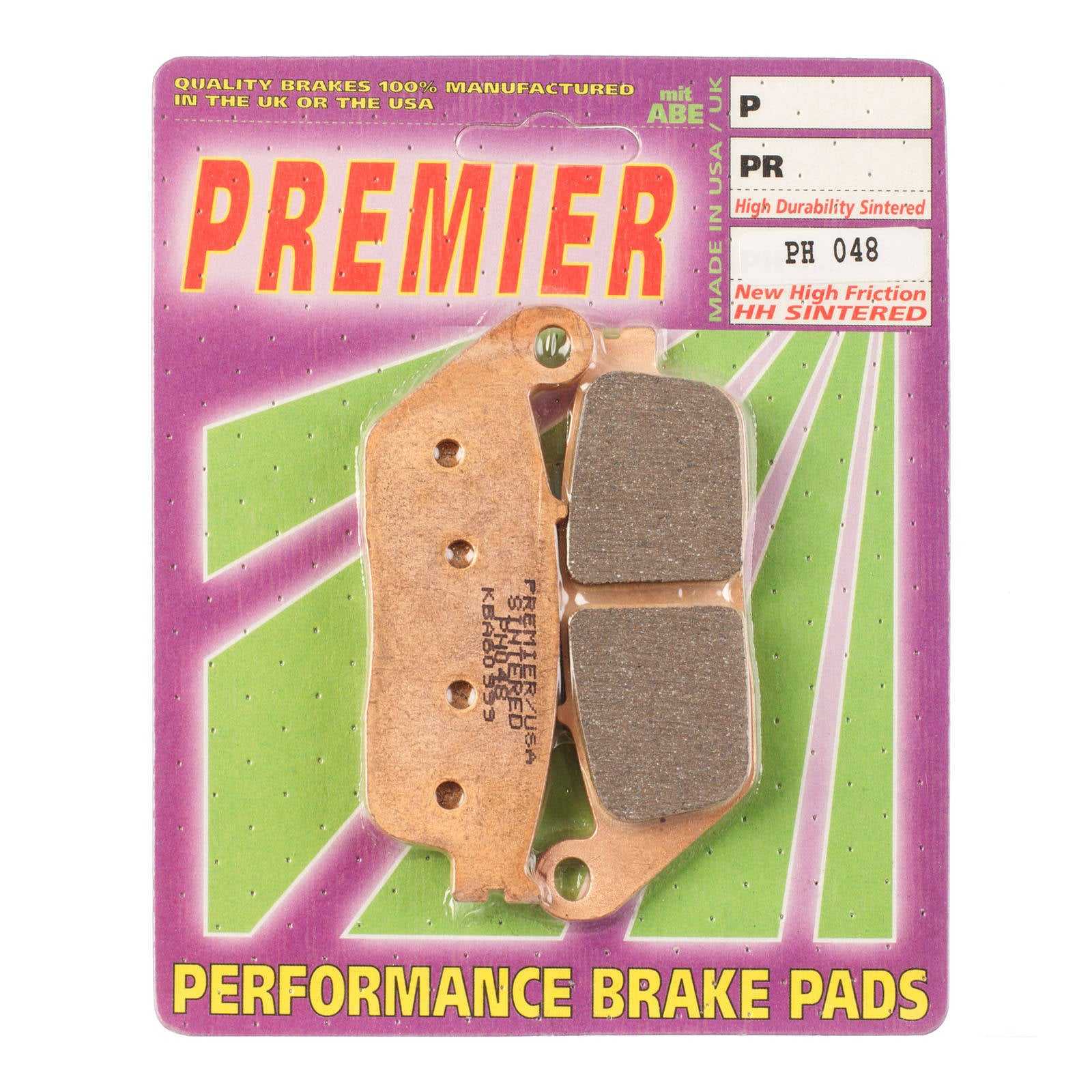 Premier, Premier Brake Pads - PH Street Sintered (GF014S3)