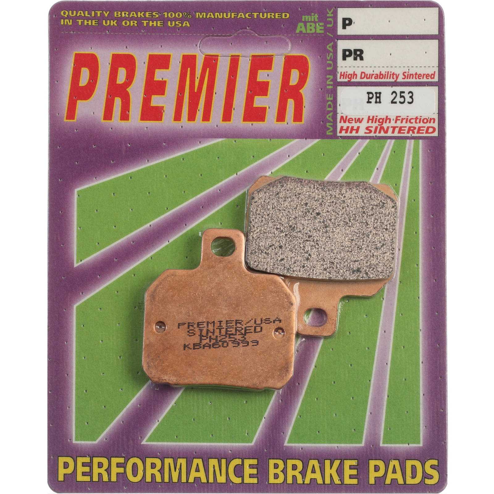 Premier, Premier Brake Pads - PH Street Sintered (GF152S3)