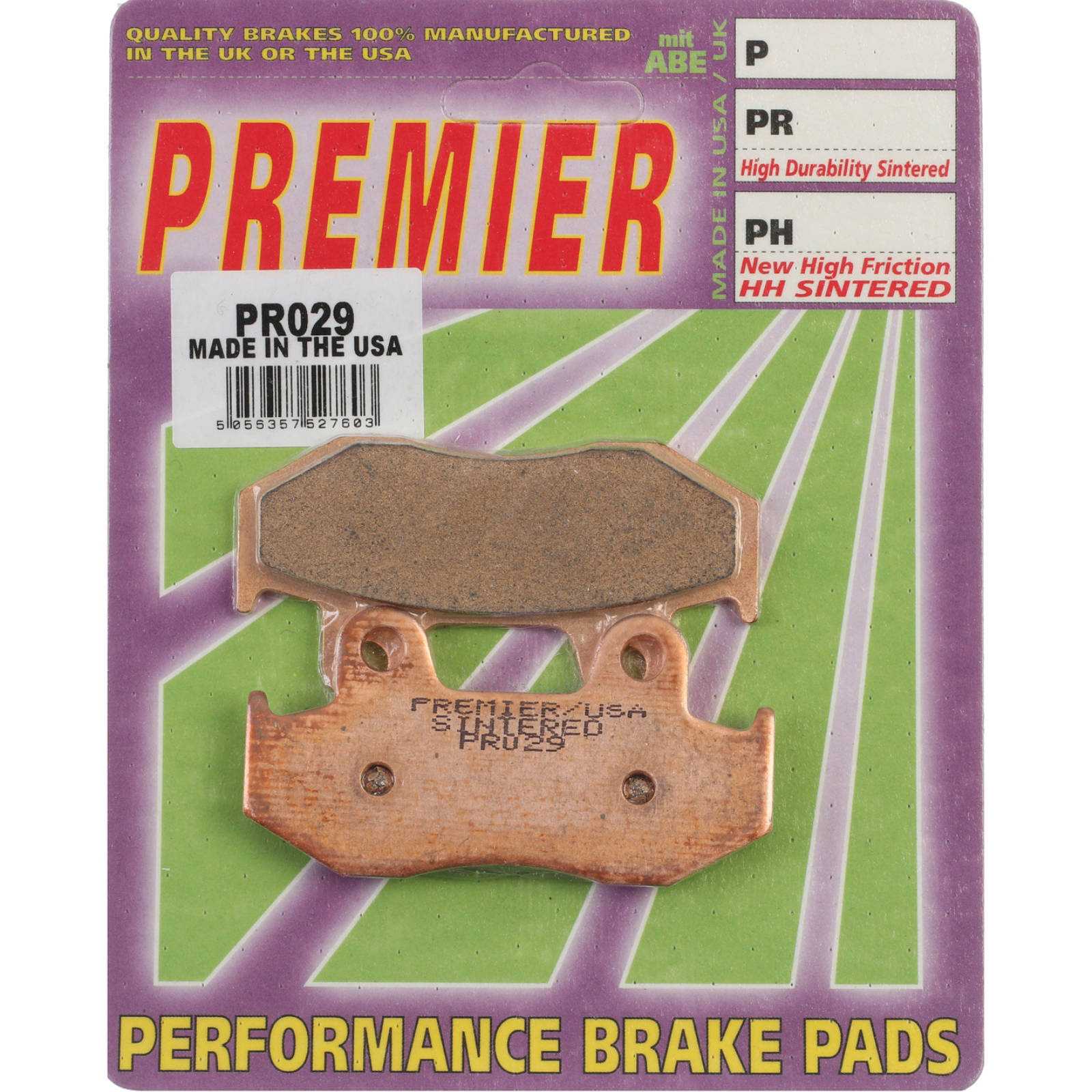 Premier, Premier Brake Pads - PR Off-Road Sintered