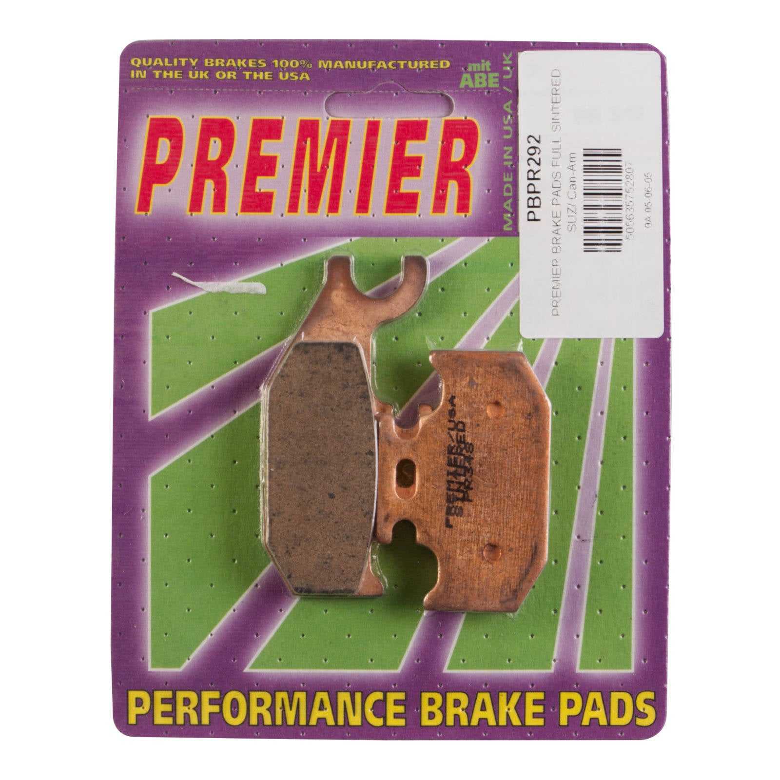 Premier, Premier Brake Pads - PR Off-Road Sintered (GF205K5)