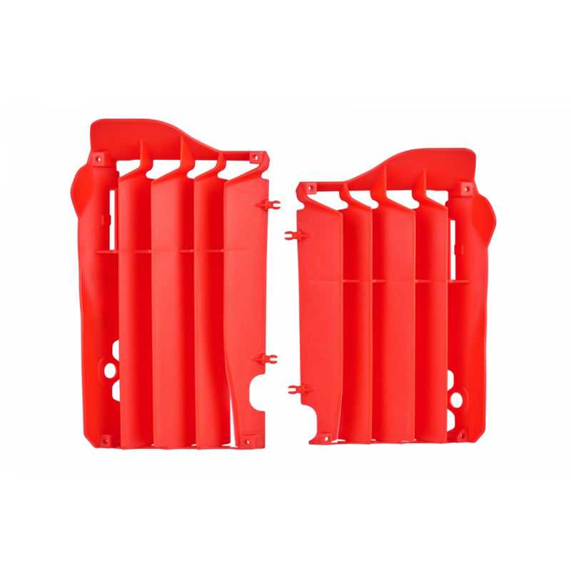 POLISPORT, RADIATOR LOUVERS HON CRF250R 14-16 04RED