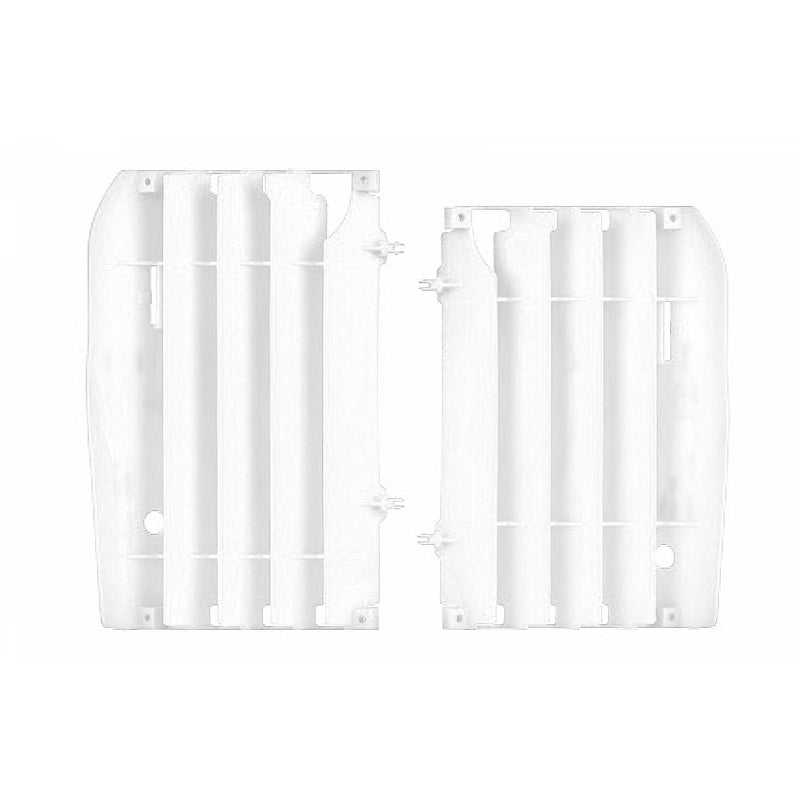 POLISPORT, RADIATOR LOUVERS HON CRF450R 13-14 WHT