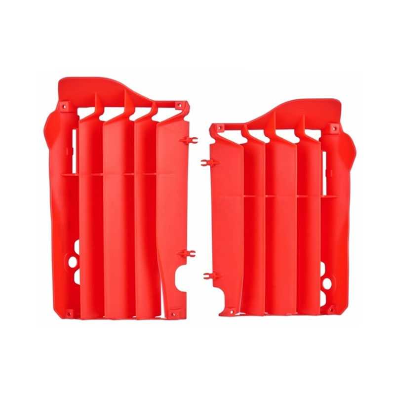 POLISPORT, RADIATOR LOUVERS HON CRF450R/RX 17- / CRF250R 18- RED