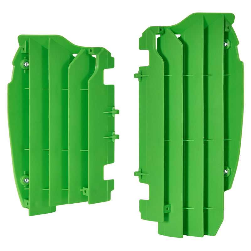 POLISPORT, RADIATOR LOUVERS KAW KX450F 10-15 05GRN